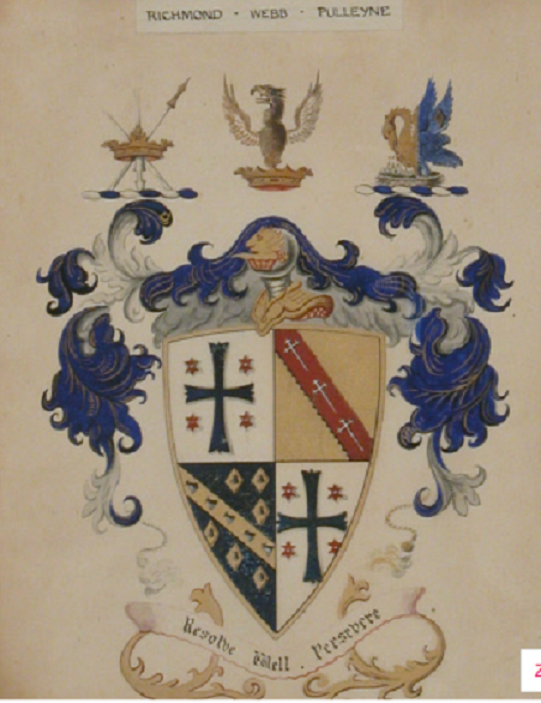 Richmond-Webb-Pulleyne Coat of Arms